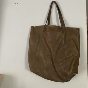 Deep Olive Tote